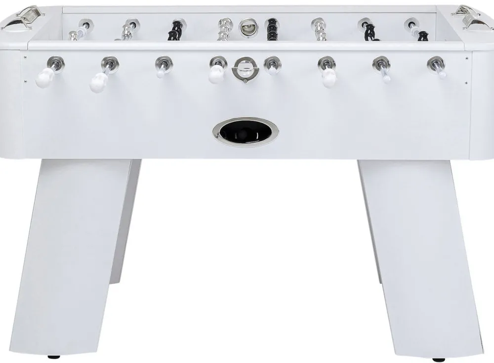 KARE Design Jalalliset Koriste-Esineet*Soccer Table Style Jalkapallopeli, Valkoinen