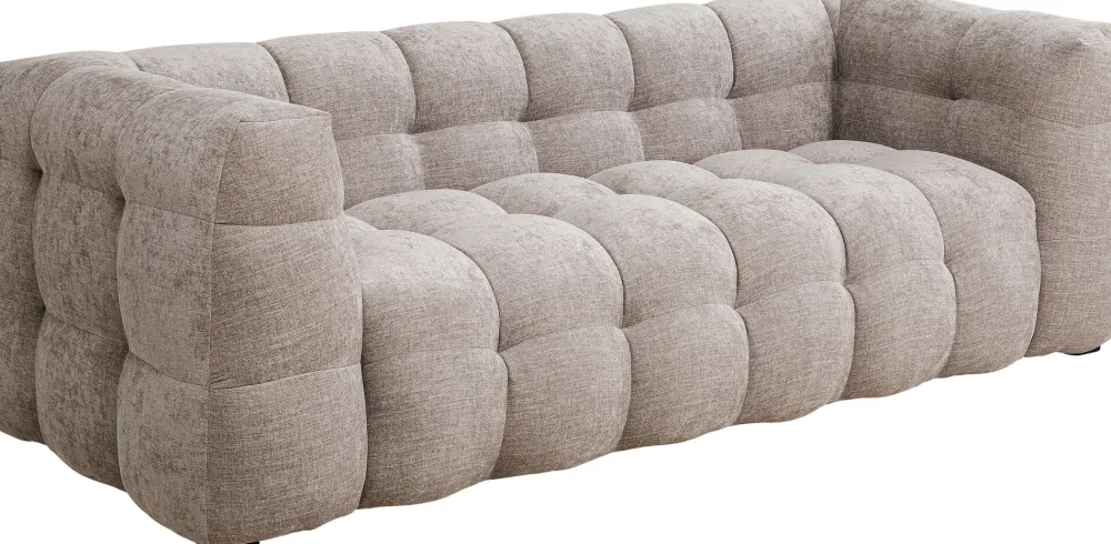 KARE Design Sohvat*Sofa 3-Seater Salamanca Grey 240cm