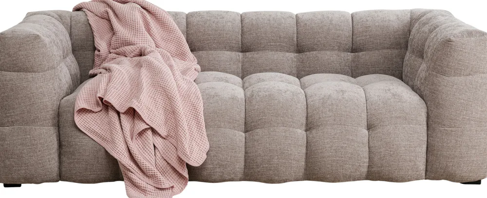 KARE Design Sohvat*Sofa 3-Seater Salamanca Grey 240cm