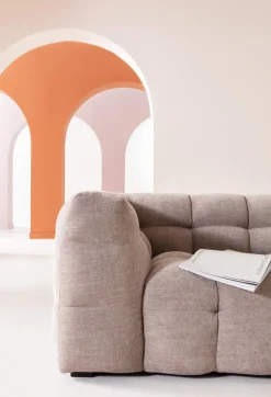 KARE Design Sohvat*Sofa 3-Seater Salamanca Grey 240cm