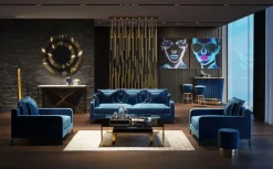 KARE Design Peilit*Solare Gold Peili Ø132cm