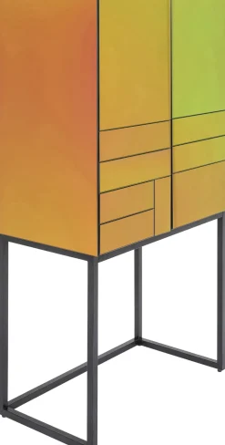 KARE Design Baarit*Sophisticated Baarikaappi Heijastavaa Lasia 80cm