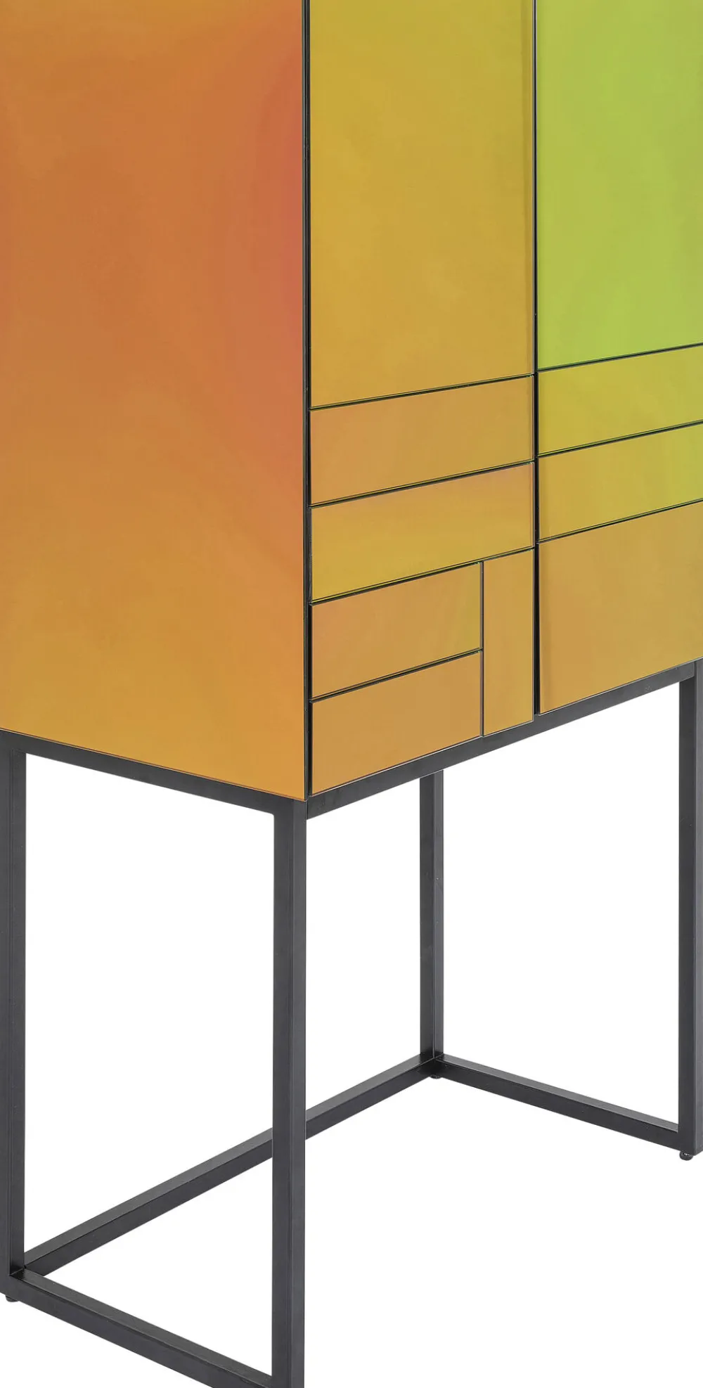 KARE Design Baarit*Sophisticated Baarikaappi Heijastavaa Lasia 80cm