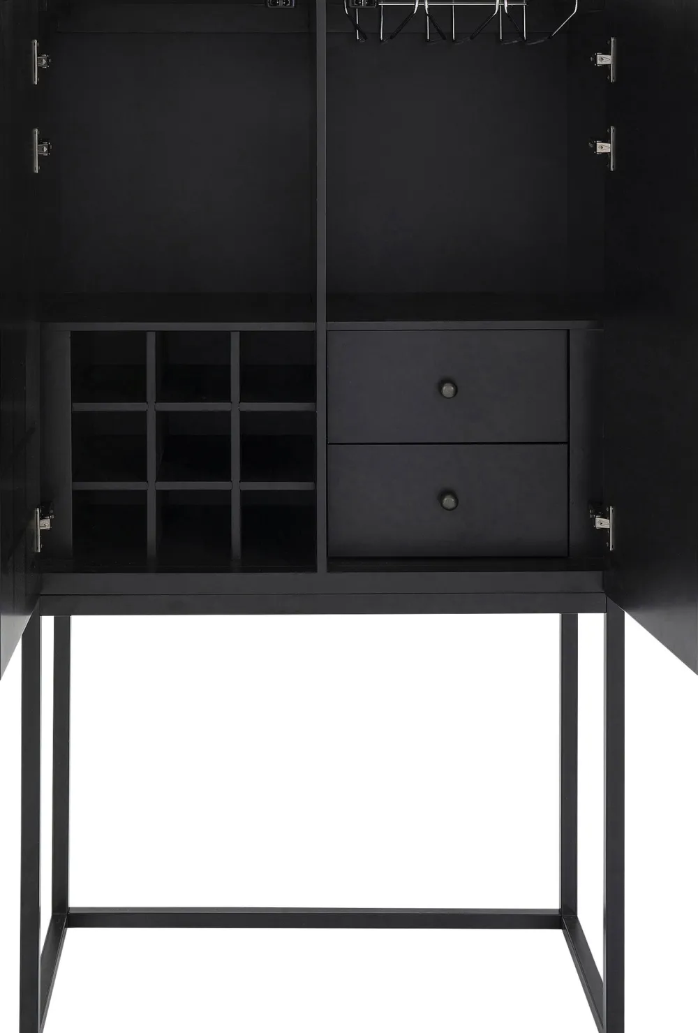 KARE Design Baarit*Sophisticated Baarikaappi Heijastavaa Lasia 80cm