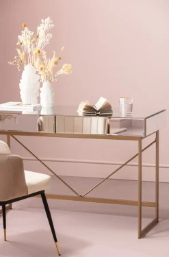 KARE Design Työpöydät*Soran Konsolipöytä, Kulta 120x50cm