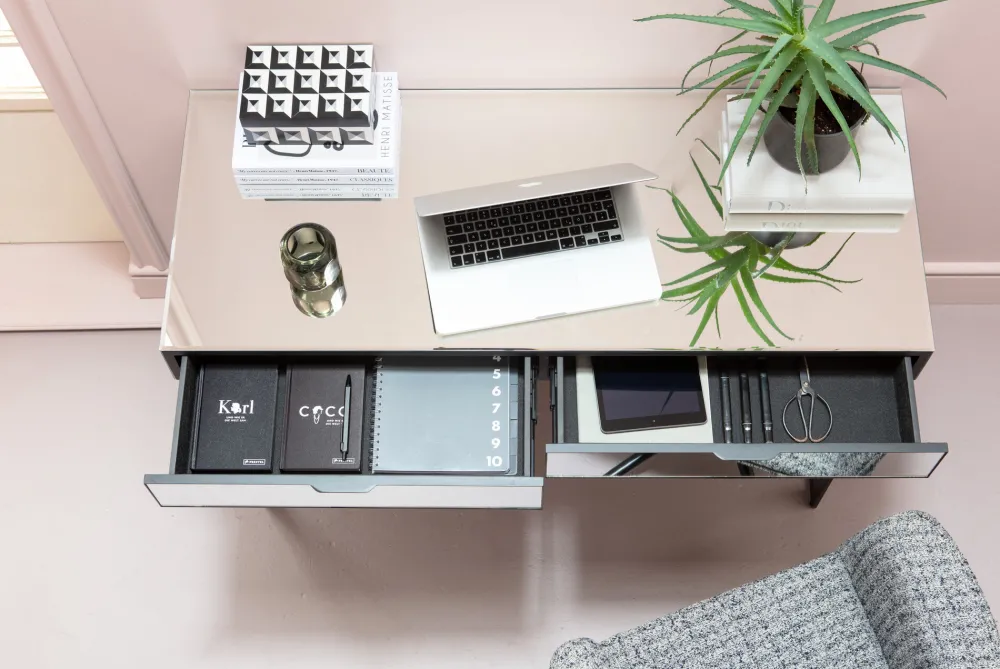 KARE Design Työpöydät*Soran Konsolipöytä, Musta 120x50cm