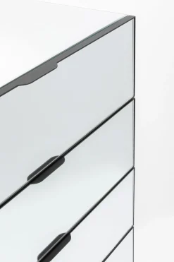 KARE Design Senkit|Olohuone*Soran Lipasto 5 Laatikkoa, Musta 65x114cm