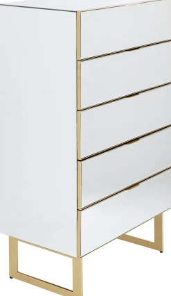 KARE Design Senkit|Lipastot*Soran Lipasto 5 Laatikkoa Kulta 65x114cm