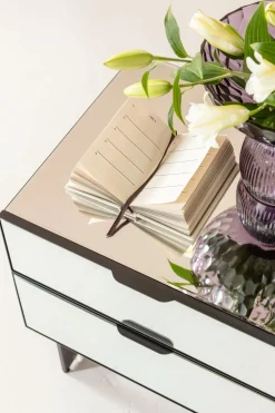 KARE Design Yöpöydät*Soran Pieni Lipasto, Yöpöytä - Musta 49x50cm