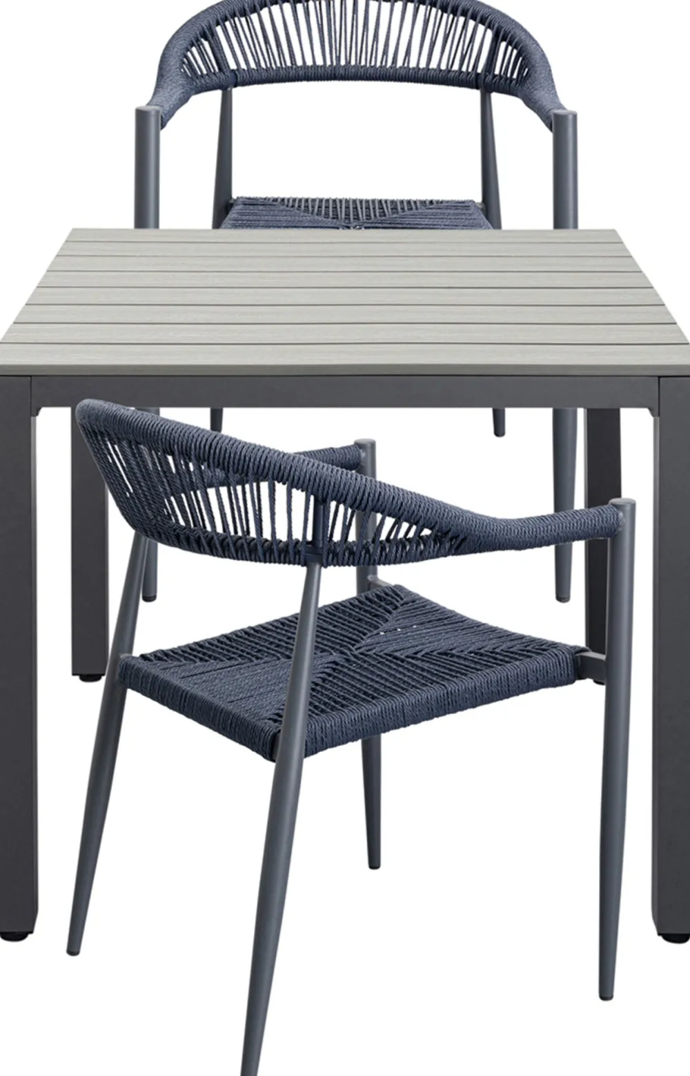 KARE Design Pöydät*Sorrento Pöytä, Ulkokaluste, Harmaa 80x80cm