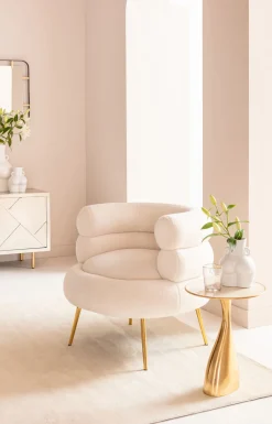 KARE Design Sohvapöydät*Spacey Sivupöytä, Kulta Ø36cm