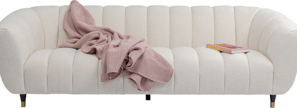 KARE Design Sohvat*Spectra Sohva 3-istuttava, Valkoinen 245cm