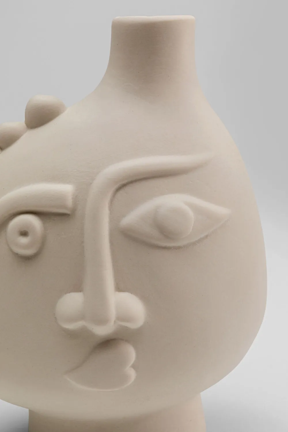 KARE Design Olohuone*Spherical Face Maljakko, Oikea 16cm