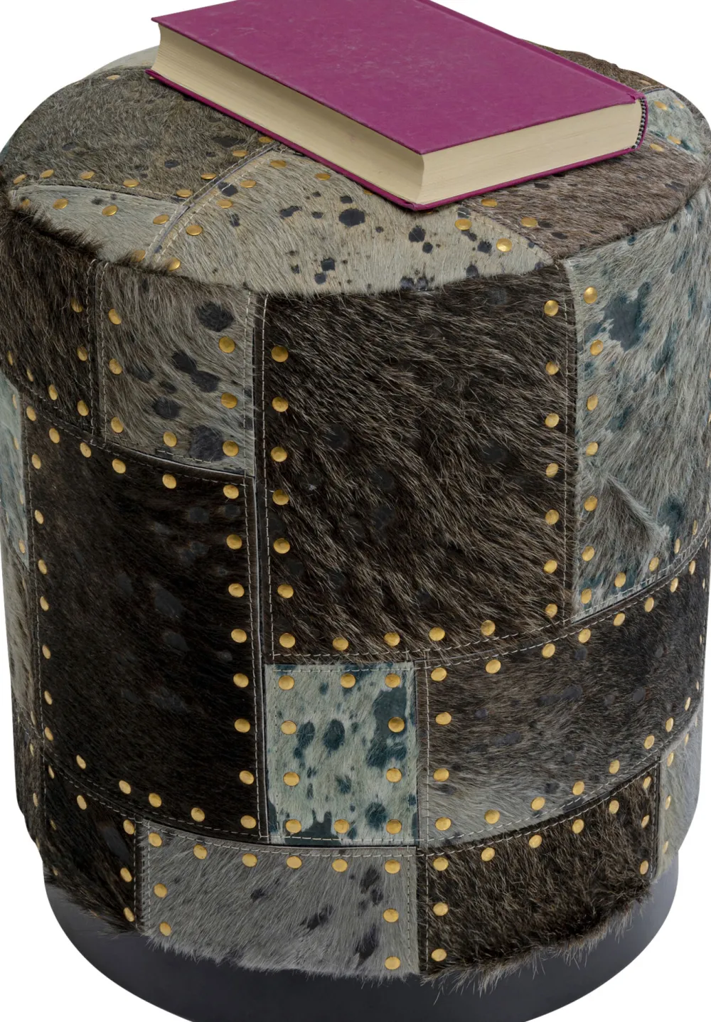 KARE Design Rahit Ja Jakkarat*Squares Jakkara, Palli, Harmaa Ø35cm