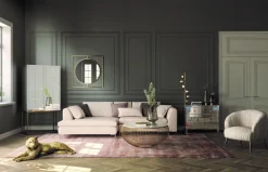 KARE Design Peilit*Stanford Frame Peili, Kulta Ø90cm