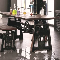 KARE Design Pöydät*Steamboat Econo Pöytä 80x160cm, Korkeus Säädettävissä