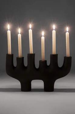 KARE Design Lyhdyt|Kynttilänjalat*6Sticker´s Kynttilänjalka 47cm