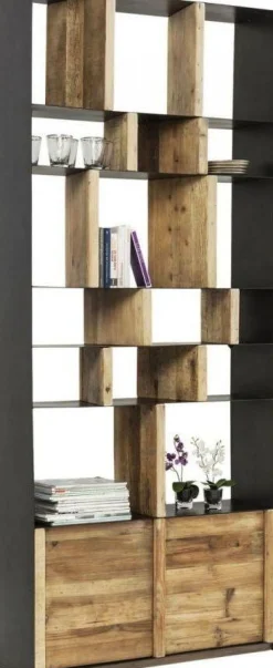 KARE Design Hyllyt*Storm Hylly Kahdella Ovella 100x234cm