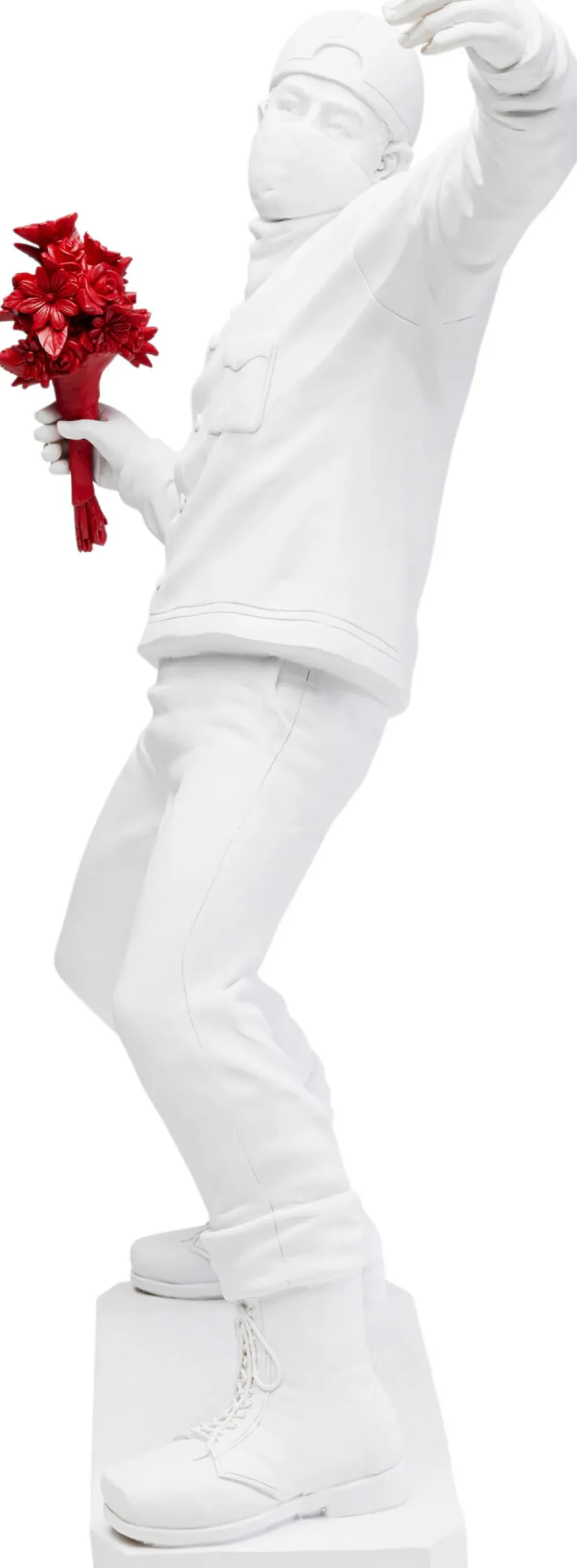 KARE Design Jalalliset Koriste-Esineet*Street Art Bouquet Koriste-esine Valkoinen 67cm