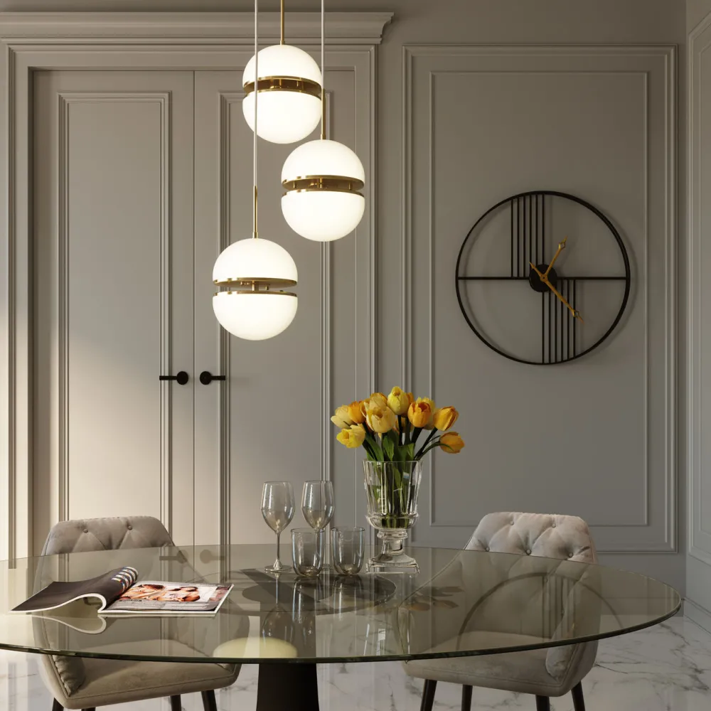 KARE Design Kellot*Strings Seinäkello Ø60cm