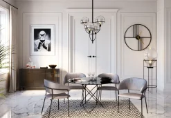 KARE Design Kellot*Strings Seinäkello Ø60cm