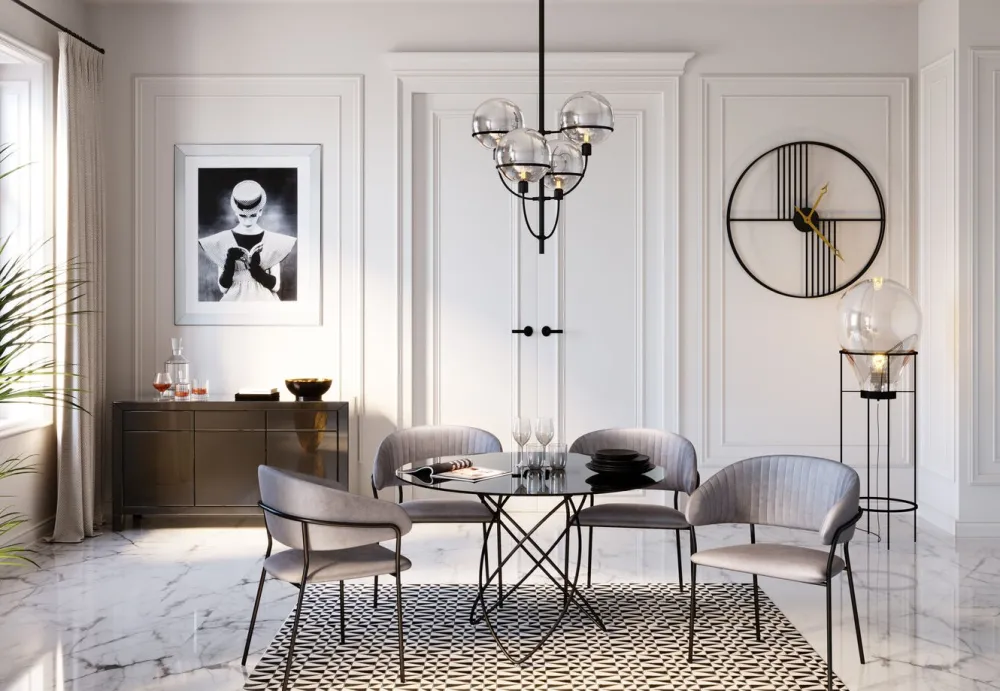 KARE Design Kellot*Strings Seinäkello Ø60cm