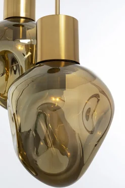 KARE Design Riippuvalaisimet*Supernova Amber Tre Riippuvalaisin Ø45cm