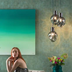 KARE Design Riippuvalaisimet*Supernova Smoky Tre Riippuvalaisin Ø45cm