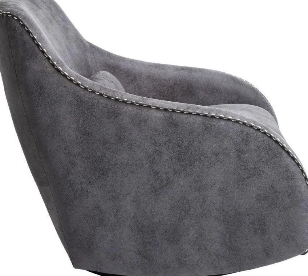 KARE Design Nojatuolit*Swing Ritmo Vintage Keinutuoli, Harmaa