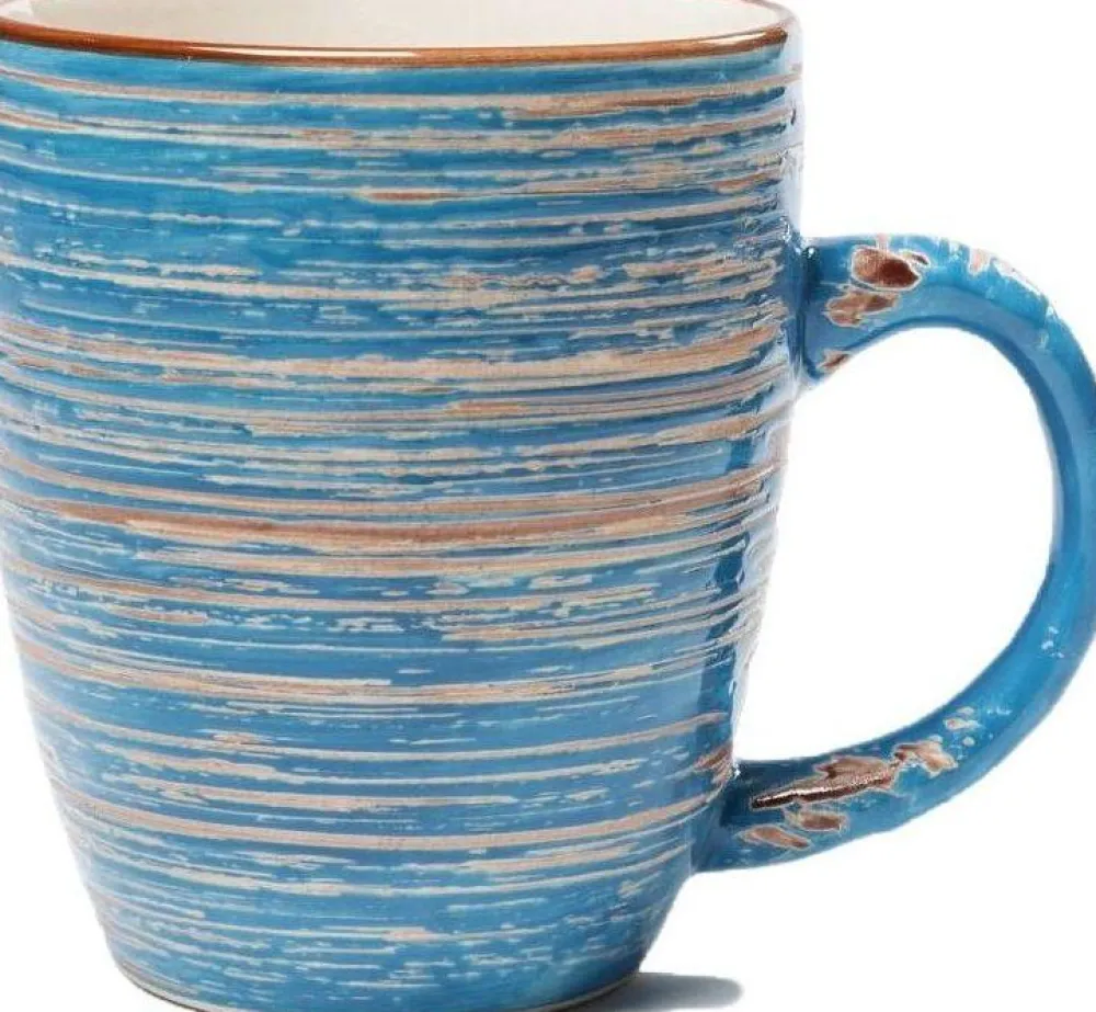 KARE Design Kulhot*Swirl Blue Muki, Sininen