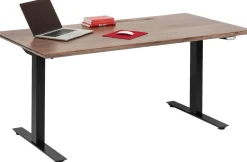 KARE Design Työpöydät*Symphony Dark Black Toimistopöytä, Työpöytä 160x80cm