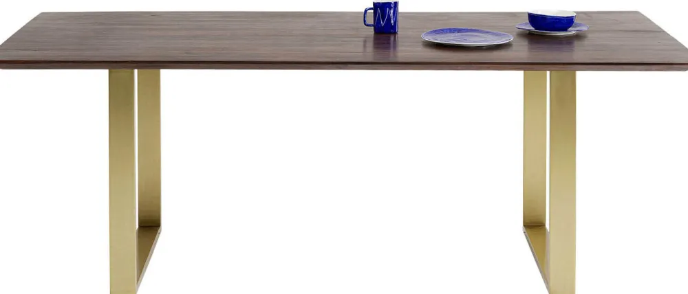 KARE Design Pöydät*Symphony Dark Pöytä, Messinki 180x90cm