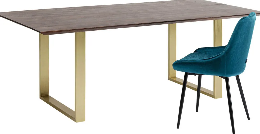 KARE Design Pöydät*Symphony Dark Pöytä, Messinki 200x100cm