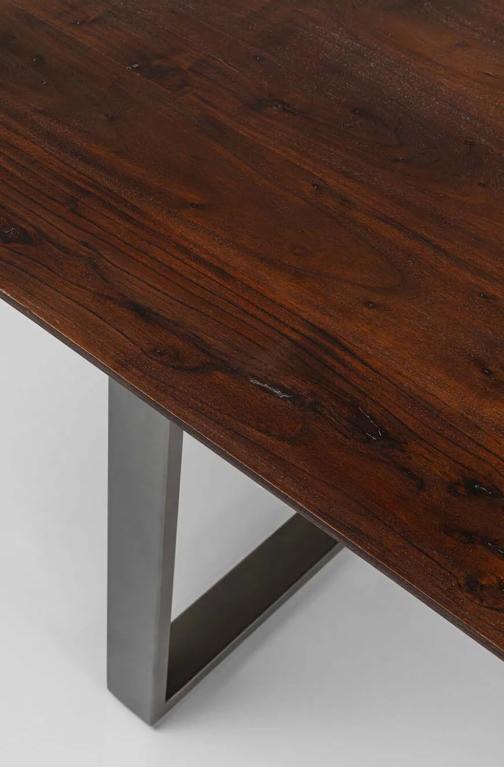 KARE Design Pöydät*Symphony Dark Pöytä, Raaka Metalli 180x90cm