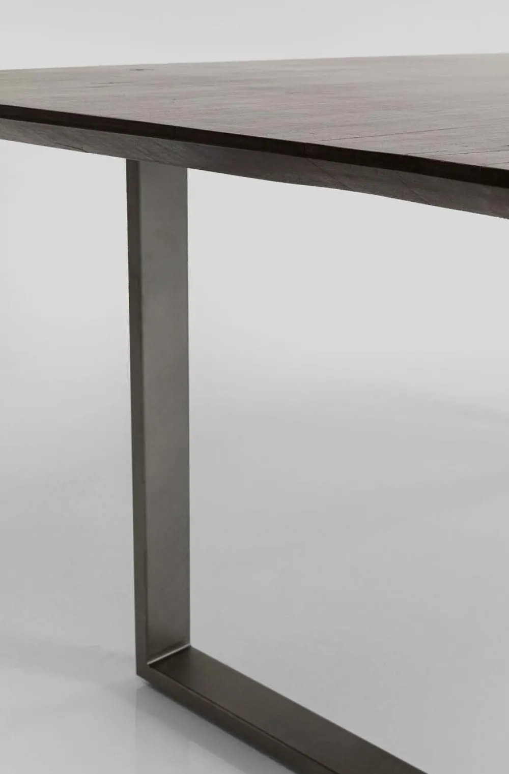 KARE Design Pöydät*Symphony Dark Pöytä, Raaka Metalli 180x90cm