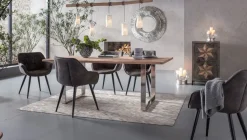 KARE Design Pöydät*Symphony Pöytä, Kromi 200x100cm