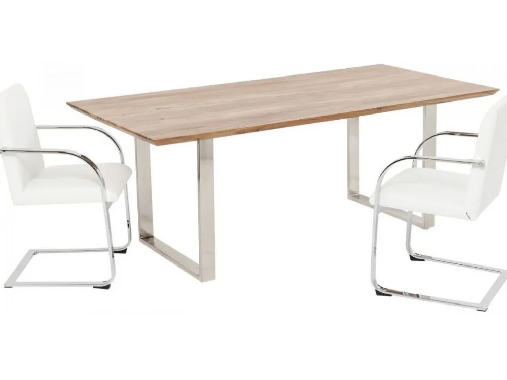 KARE Design Pöydät*Symphony Pöytä, Kromi 200x100cm