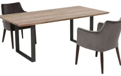 KARE Design Pöydät*Symphony Pöytä, Raaka Metalli 160x80cm