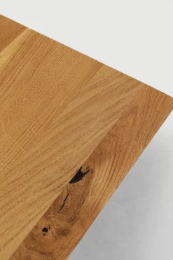 KARE Design Pöydät*Symphony Ruokapöytä -tammi, Musta Ristikkojalka 200x100cm