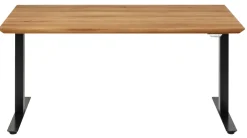 KARE Design Työpöydät*Symphony Toimistopöytä, Työpöytä - Tammi, Musta 160x80cm