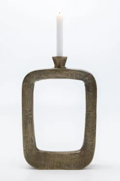 KARE Design Lyhdyt|Kynttilänjalat*Tanu Kynttilänjalka Messinki 40cm