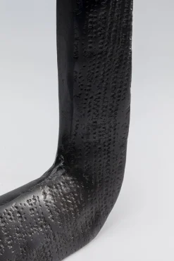 KARE Design Lyhdyt|Kynttilänjalat*Tanu Kynttilänjalka Musta 30cm