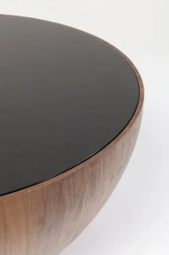 KARE Design Sohvapöydät*Tear Drops Sohvapöytä, Pähkinä Ø80cm