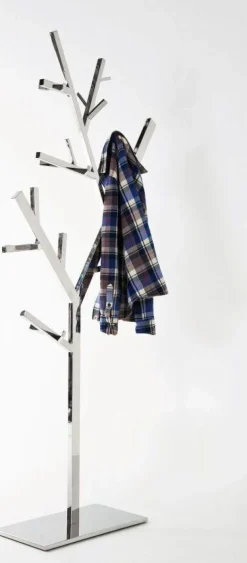 KARE Design Jalalliset Vaatenaulakot*Technical Tree Jalallinen Vaatenaulakko, Kromi