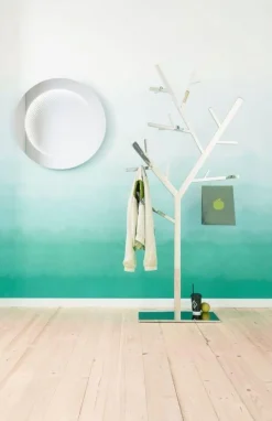 KARE Design Jalalliset Vaatenaulakot*Technical Tree Jalallinen Vaatenaulakko, Kromi