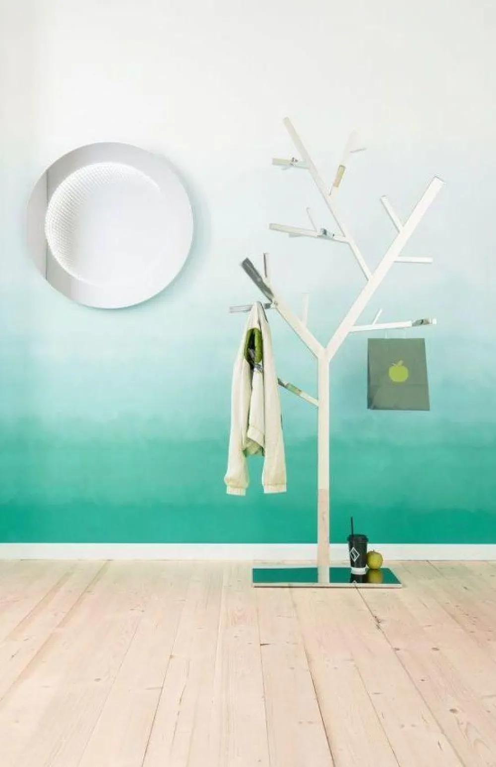 KARE Design Jalalliset Vaatenaulakot*Technical Tree Jalallinen Vaatenaulakko, Kromi