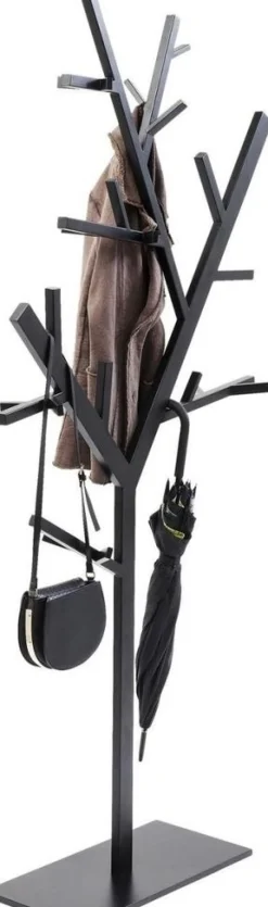 KARE Design Jalalliset Vaatenaulakot*Technical Tree Vaatenaulakko, Musta