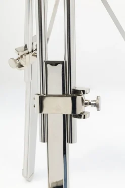 KARE Design Jalalliset Koriste-Esineet*Telescope Kaukoputki Koriste-esine Hopea 125cm