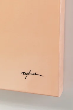 KARE Design Taulut|Olohuone*Tendency Circle Pink Canvas Taulu 120x120cm