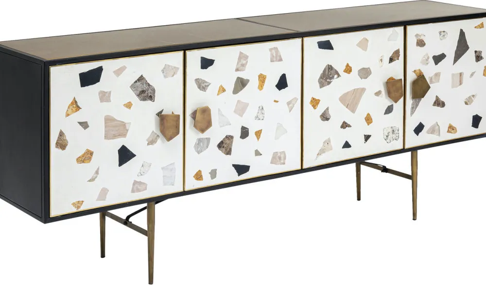 KARE Design Senkit|Lipastot*Terrazzo Senkki 183x77cm
